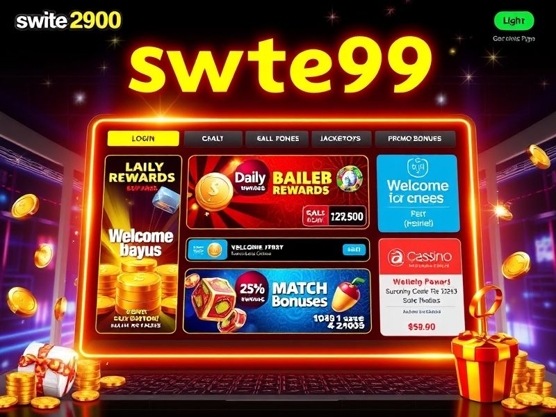 Official promotional website for swerte99 login - your gateway to secure access to a wide range of online gambling games including slots, sports betting, and casino classics. Discover trusted services with expert-vetted security and seamless member experience.
